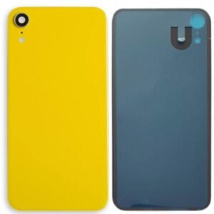 Vitre Arrière iPhone XR avec Jaune