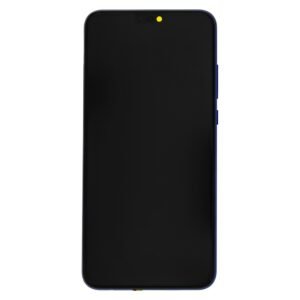 Honor 8X (JSN-L21) Écran LCD Tactile avec Cadre Incl. Batterie Et Pièces 02352EAQ Bleu