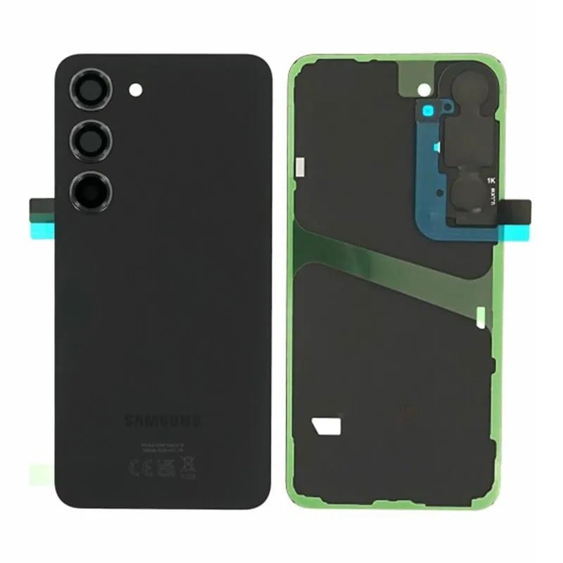 Cache arrière Samsung Galaxy S23 SM-S911B - Noir 2 Cache arrière Samsung Galaxy S23 SM-S911B - Noir