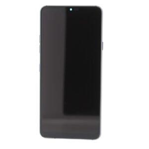 Écran LCD + Tactile Avec Cadre LG G7 ThinQ (G710EM) - Argent