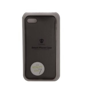 Fshang - Light Spring Serie - iPhone 7/iPhone 8/iPhone SE (2020) - Coque TPU 5  pièces - Noir