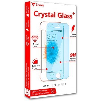 Livon Apple iPhone 6 Plus Film Verre Trempé Privacy Noir 2 Livon Apple iPhone 6 Plus Film Verre Trempé Privacy Noir