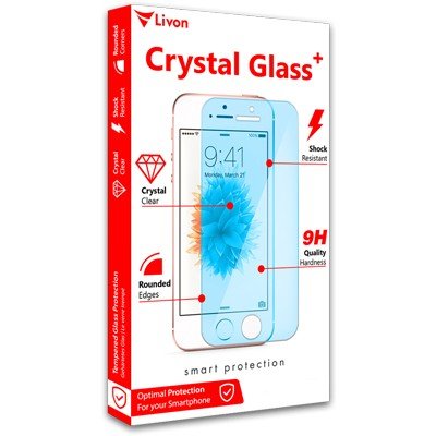 Livon Apple iPhone 6 Plus Film Verre Trempé Matte Full Clear 2 Livon Apple iPhone 6 Plus Film Verre Trempé Matte Full Clear