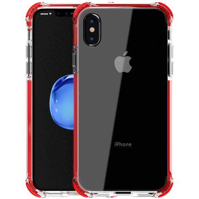 Livon Apple iPhone X/iPhone Xs Tactical Armor - Shock Shield - Rouge 2 Livon Apple iPhone X/iPhone Xs Tactical Armor - Shock Shield - Rouge