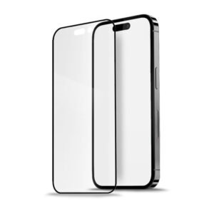 Livon iPhone 14 Pro Film Verre Trempé - FullyShield - Noir