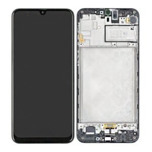 Écran LCD + Tactile Avec Cadre Samsung SM-M307F Galaxy M30s Écran GH82-21265A/GH82-21266A Noir