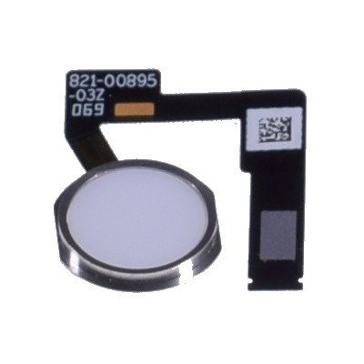 Apple iPad Pro (12.9) (2nd Gen) Câble flexible + bouton d'accueil Blanc 2 Apple iPad Pro (12.9) (2nd Gen) Câble flexible + bouton d'accueil Blanc