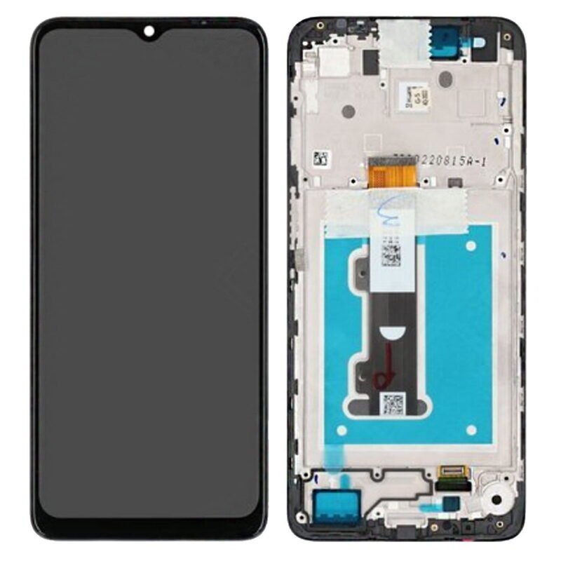Écran LCD Tactile Avec Cadre Motorola Moto E22 (XT2239) - 5D68C21594 - Noir