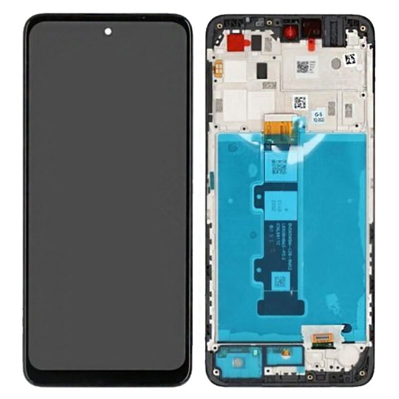 Écran LCD + Tactile Avec Cadre Motorola Moto G22 (XT2231) - 5D68C20423 - Noir