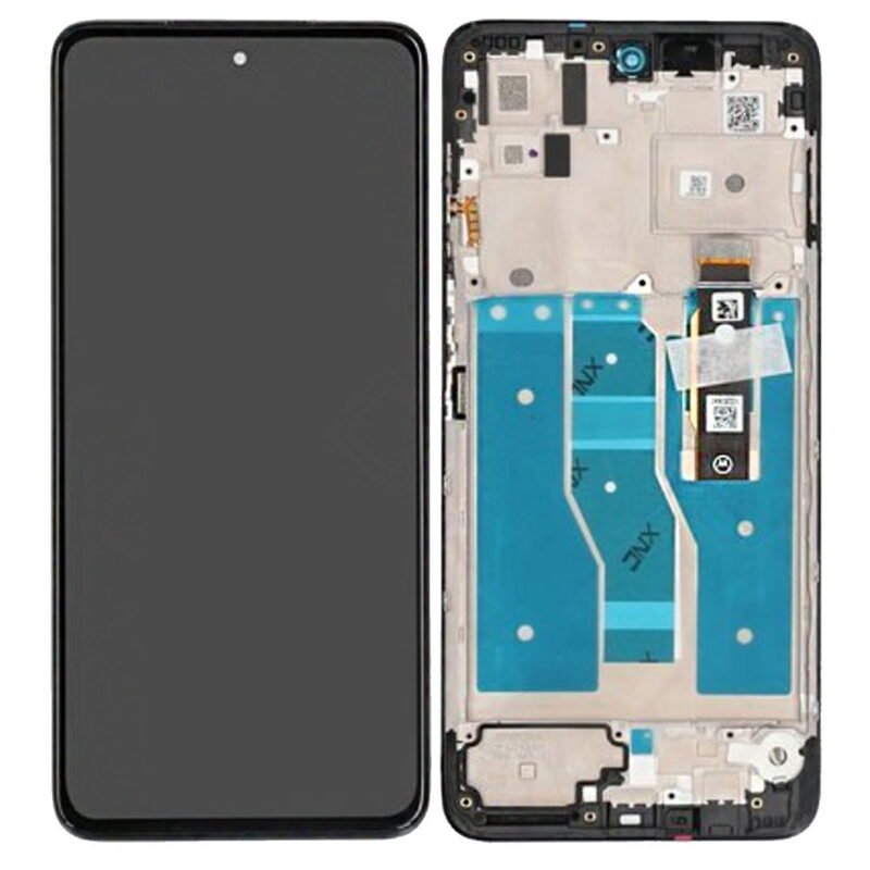 Écran LCD Tactile Avec Cadre Motorola Moto G52 (XT2221) - 5D68C20495 - Noir