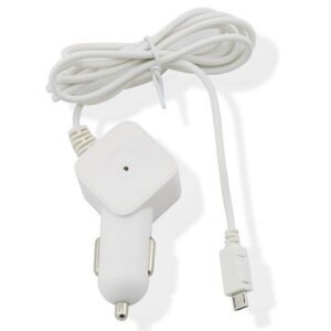 muvit Car Charger SQ Micro USB 2.4A Blanc