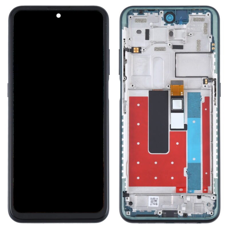 Écran LCD + Tactile Avec Cadre Nokia X10 (TA-1332; TA-1350) - Vert