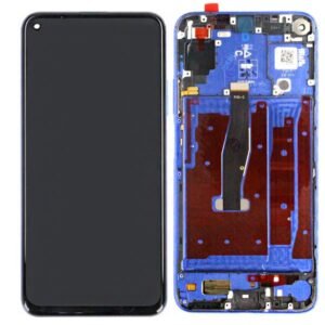 Huawei Nova 5T (YAL-L21)/Honor 20 (YAL-L21) Écran LCD + Tactile + Cadre Bleu
