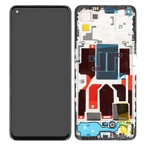 Écran LCD + Tactile Avec Cadre Oppo Find X3 Lite (CPH2145)/Reno 5 5G (CPH2145) - 4905997 - Noir