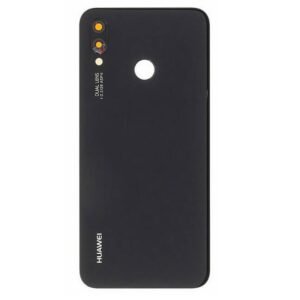 Huawei P20 Lite (ANE-LX1) Cache arrière  avec Bande Adhésive Noir