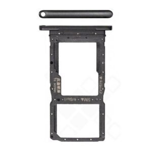 Tiroir Carte SIM Huawei P Smart Pro (STK-L21)/Honor 9X Pro (HLK-L41) - 51661NHC - Noir