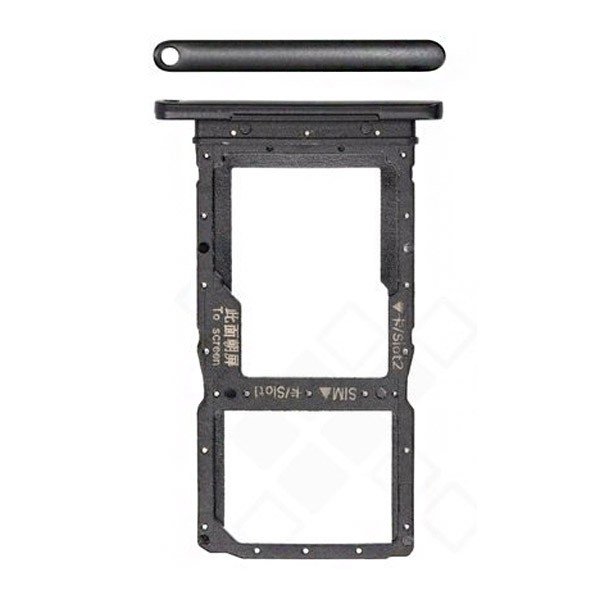 Tiroir Carte SIM Huawei P Smart Pro (STK-L21)/Honor 9X Pro (HLK-L41) - 51661NHC - Noir 2 Tiroir Carte SIM Huawei P Smart Pro (STK-L21)/Honor 9X Pro (HLK-L41) - 51661NHC - Noir