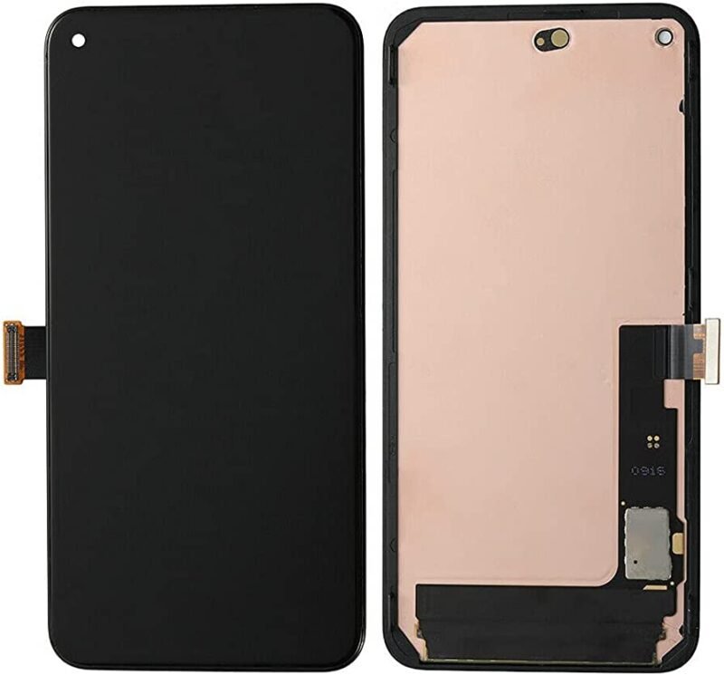 Écran LCD + Tactile avec Cadre Google Pixel 5 (GTT9Q/GD1YQ) - - Noir