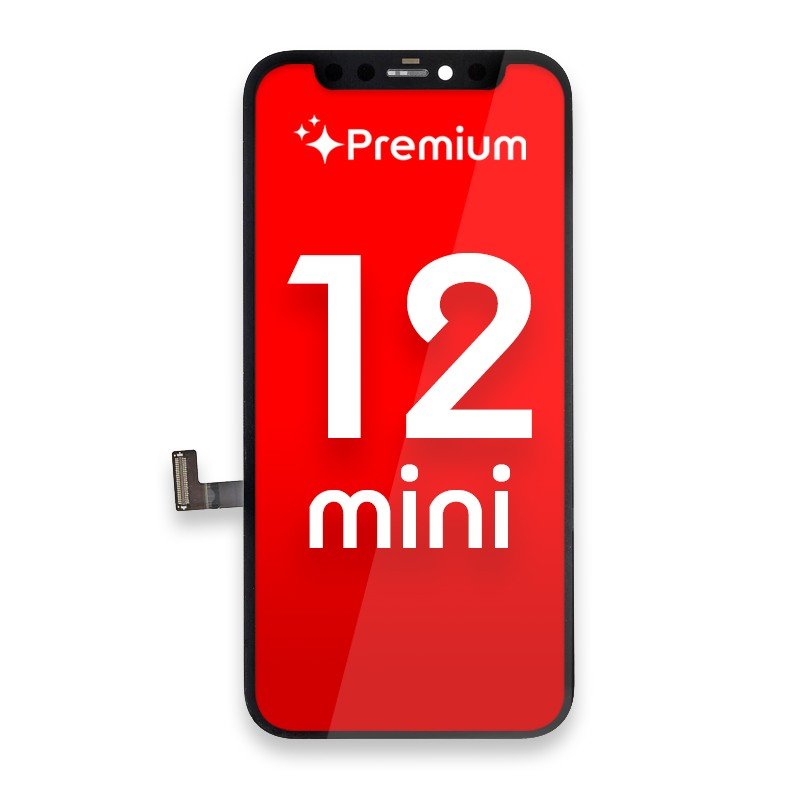 Écran LCD et Vitre Tactile iPhone 12 Mini Premium Qualité Noir 2 Écran LCD et Vitre Tactile iPhone 12 Mini Premium Qualité Noir