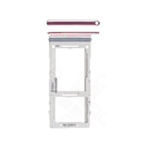Tiroir Carte SIM / SD Samsung G980F Galaxy S20/G981F Galaxy S20 5G/G985F Galaxy S20 Plus/G986F Galaxy S20 Plus 5G - Rose