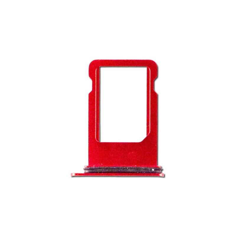 Tiroir Carte SIM iPhone 8/iPhone SE (2020) Rouge
