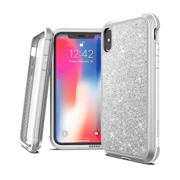 X-doria Apple iPhone XS Max Defence Lux - 3X4C05C8B - Blanc Glitter 2 X-doria Apple iPhone XS Max Defence Lux - 3X4C05C8B - Blanc Glitter