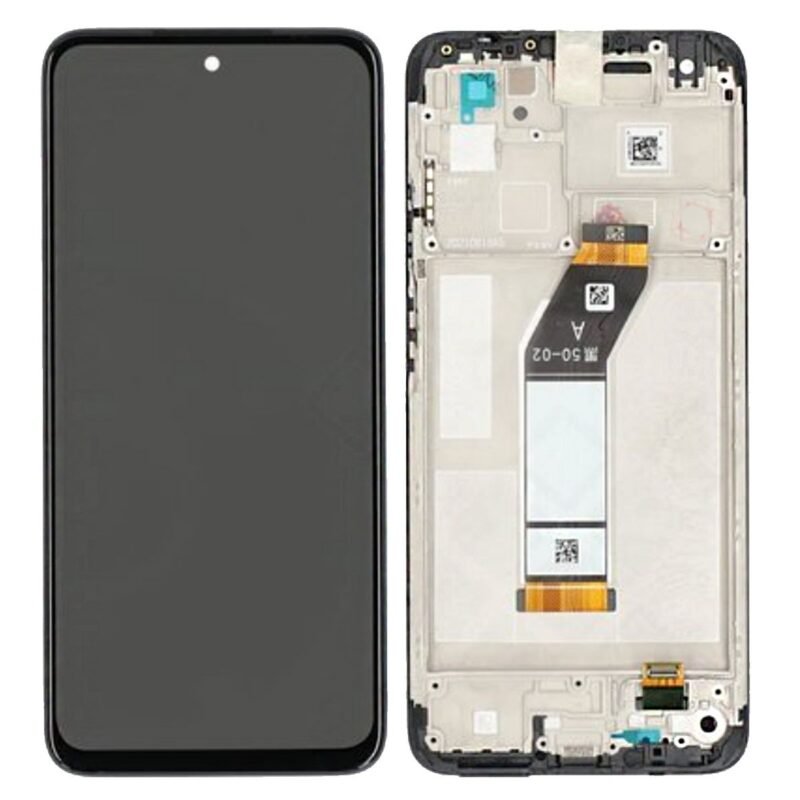 Écran LCD Tactile avec Cadre Xiaomi Redmi 10 (21061119AG) - 560002K19A00 - Noir 2 Écran LCD Tactile avec Cadre Xiaomi Redmi 10 (21061119AG) - 560002K19A00 - Noir