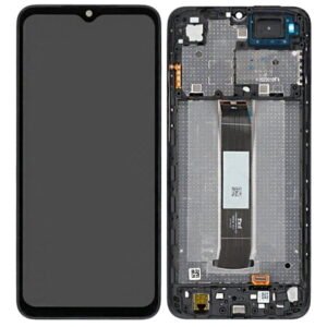 Écran LCD + Tactile Avec Cadre Xiaomi Redmi A2 (23028RN4DG)/Redmi A2+ (23028RNCAG) - 560001C3S200 - Noir