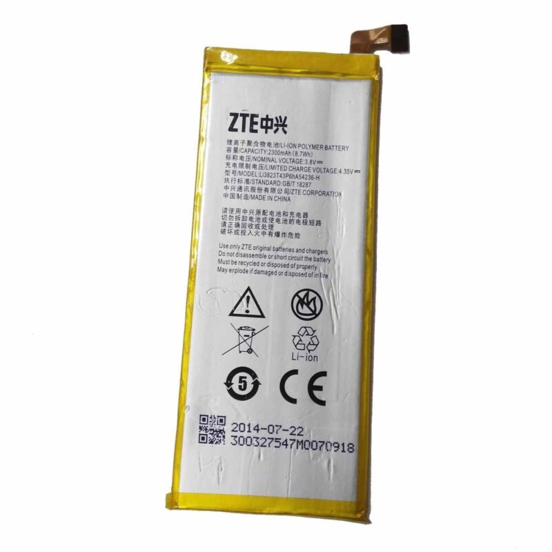 ZTE nubia Z7 mini Batterie Li3823T43P6hA54236-H 2300 mAh