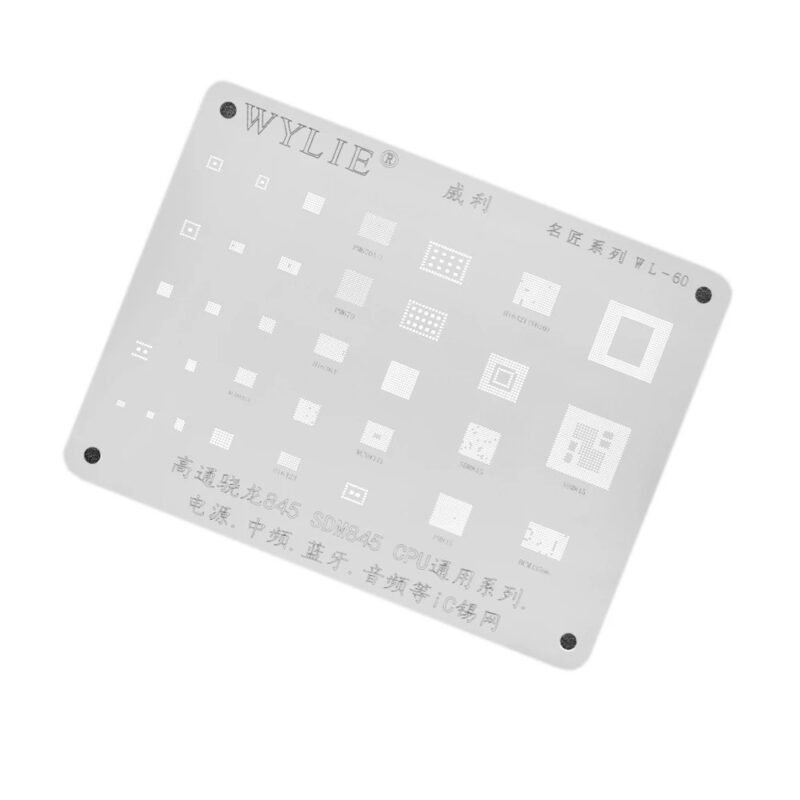 Wylie BGA Reballing Stencil For iPhone - For iPhone 11 / 11 Mini / 11 Pro / 11 Pro Max 2 Wylie BGA Reballing Stencil For iPhone - For iPhone 11 / 11 Mini / 11 Pro / 11 Pro Max