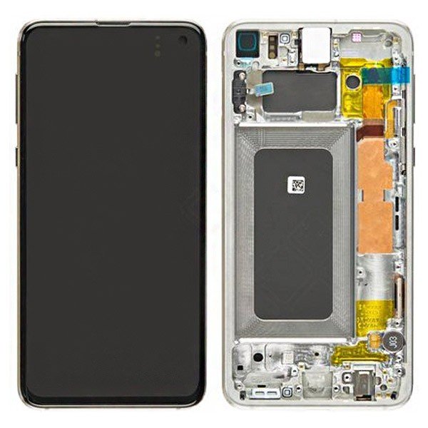 Écran LCD Tactile avec Cadre Samsung G970F Galaxy S10e Écran GH82-18836F Argent 2 Écran LCD Tactile avec Cadre Samsung G970F Galaxy S10e Écran GH82-18836F Argent