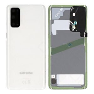 Cache arrière Samsung Galaxy S20 G980F/Galaxy S20 5G G981F GH82-22068B Cloud Blanc
