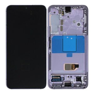 Écran LCD + Tactile Avec Cadre Samsung Galaxy S22 SM-S901B - GH82-27520G/GH82-27521G - Violet