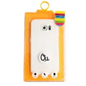 Oucase Samsung G920F Galaxy S6 Coque TPU Brighten Series - Blanc