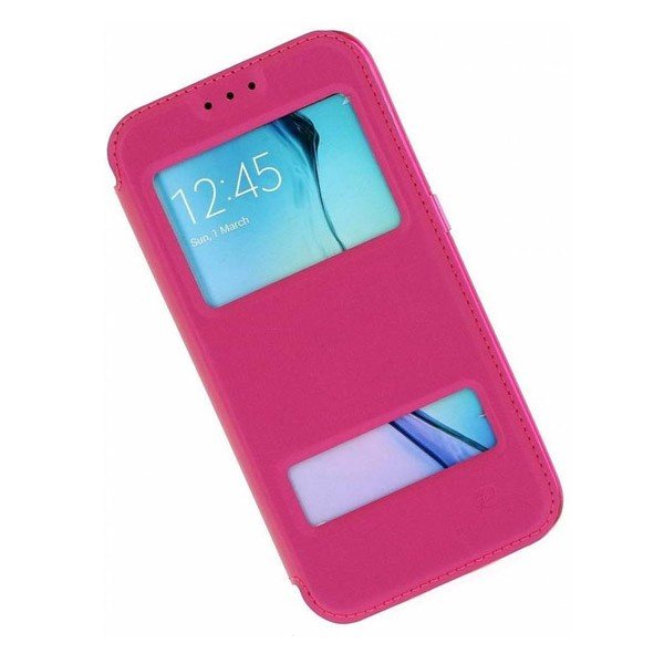 Etui Puloka - SAM-G920F Galaxy S6 - - Rose 2 Etui Puloka - SAM-G920F Galaxy S6 - - Rose