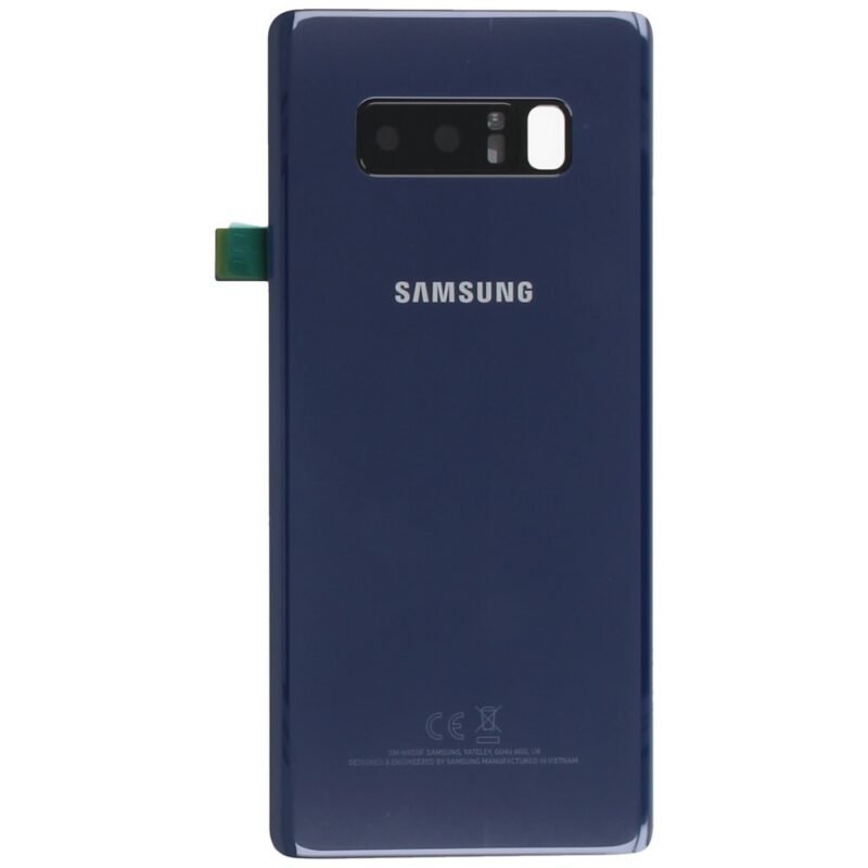 Cache arrière Samsung N950F Galaxy Note 8 - GH82-14979B - Bleu