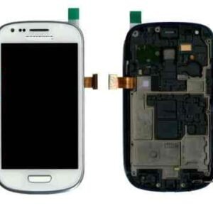 Samsung I8190 Galaxy S3 Mini Écran LCD + Tactile Avec Cadre  Blanc