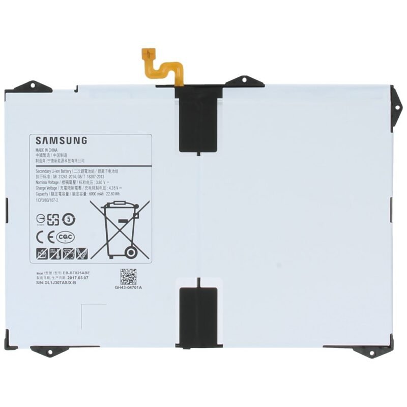 Samsung Galaxy Tab S3 9.7 SM-T820/Galaxy Tab S3 9.7 SM-T825 Batterie EB-BT825ABE 6000mAh GH43-04702A