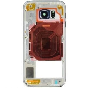 Samsung G920F Galaxy S6 Cadre central  Noir