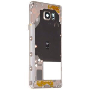 Samsung N920 Galaxy Note 5 Cadre central  avec bouton d'alimentation Volume et NFC Gold