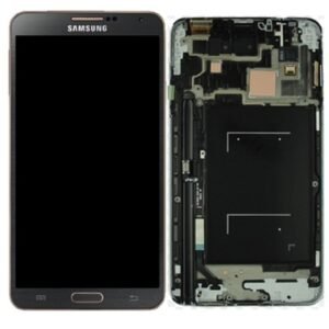 Écran LCD Tactile avec Cadre Samsung N9005 Galaxy Note 3 Écran GH97-15209F Noir Gold