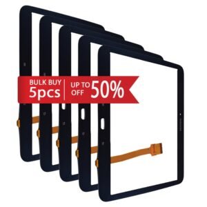 Écran Tactile Samsung GT-P5200 Galaxy Tab 3 10.1/GT-P5210 Galaxy Tab 3 10.1 - Emballage en vrac 5  pièces Noir