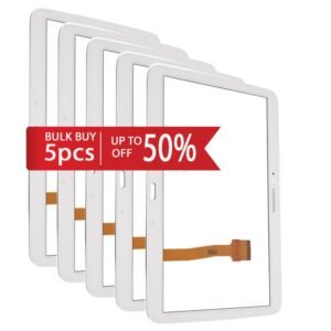 Écran Tactile Samsung GT-P5200 Galaxy Tab 3 10.1/GT-P5210 Galaxy Tab 3 10.1 - Emballage en vrac 5  pièces Blanc