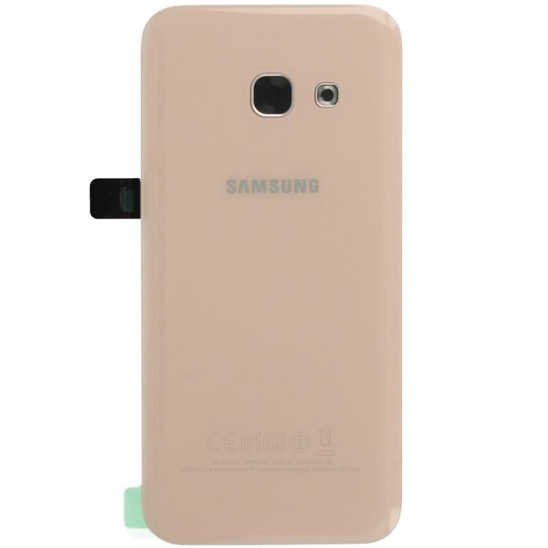 Cache arrière Samsung Galaxy A3 2017 SM-A320F GH82-13636D Rose