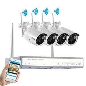 Smart Security HD IP Camera 4-Pack Blanc