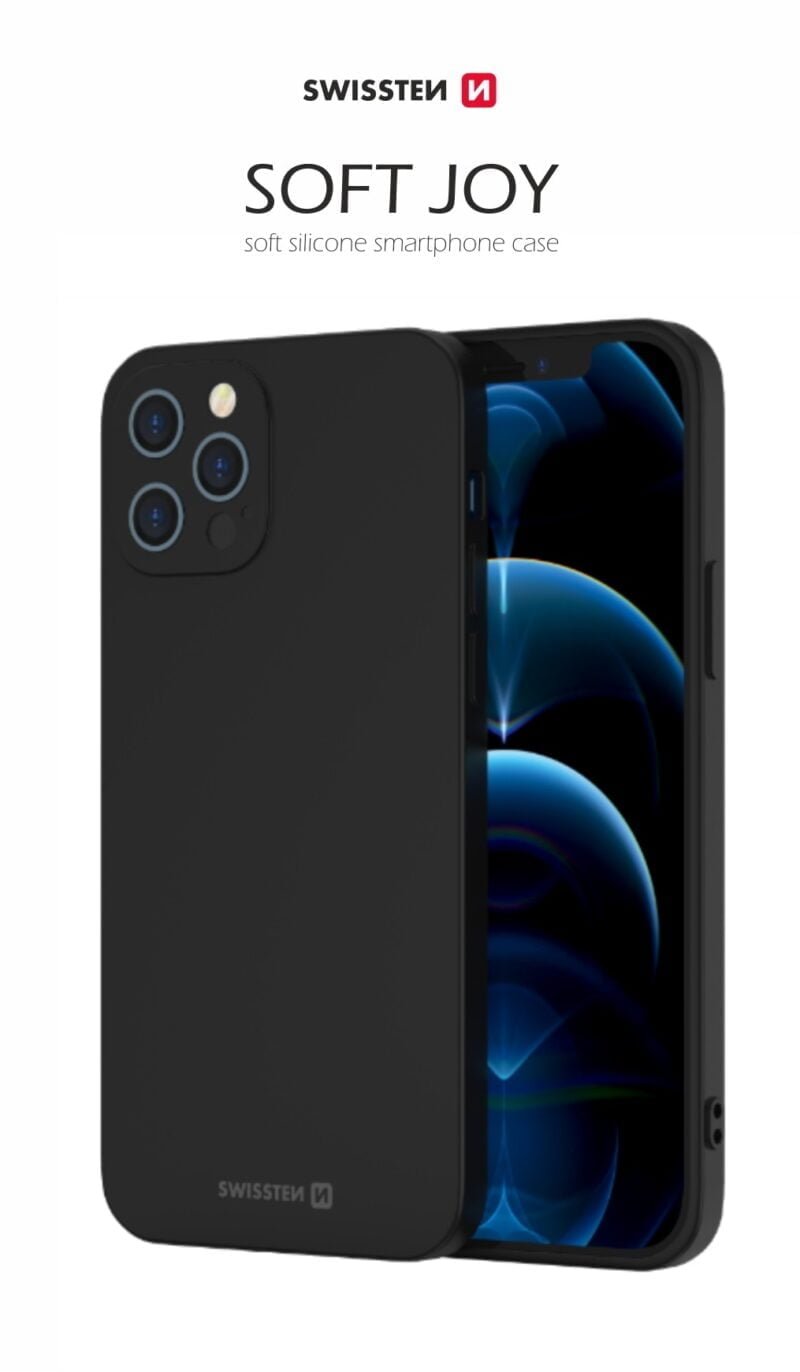 Swissten iPhone 7/iPhone 8/iPhone SE (2020)/iPhone (SE 2022) Soft Joy Case - 34500105 - Noir