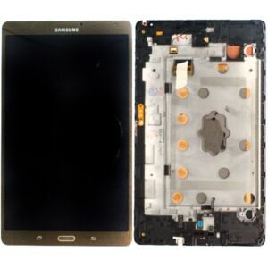 Samsung T700 Galaxy Tab S 8.4 Écran LCD + Tactile Avec Cadre  Gold