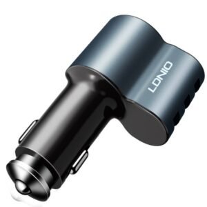 LDNIO - Fast Auto 3 USB Ports Car charger Adapter - CM11 - Navy Bleu