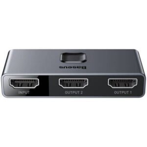 Baseus HUB Matrix HDMI Switcher (2in1 or 1in2) Gris Sideral