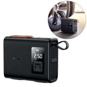 Baseus Car Tool Mega EnergyPump Series Dual Cylinder Wireless Inflator Noir